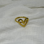 Hollow Heart Ring