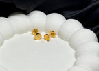 Classic Gold Disc Studs