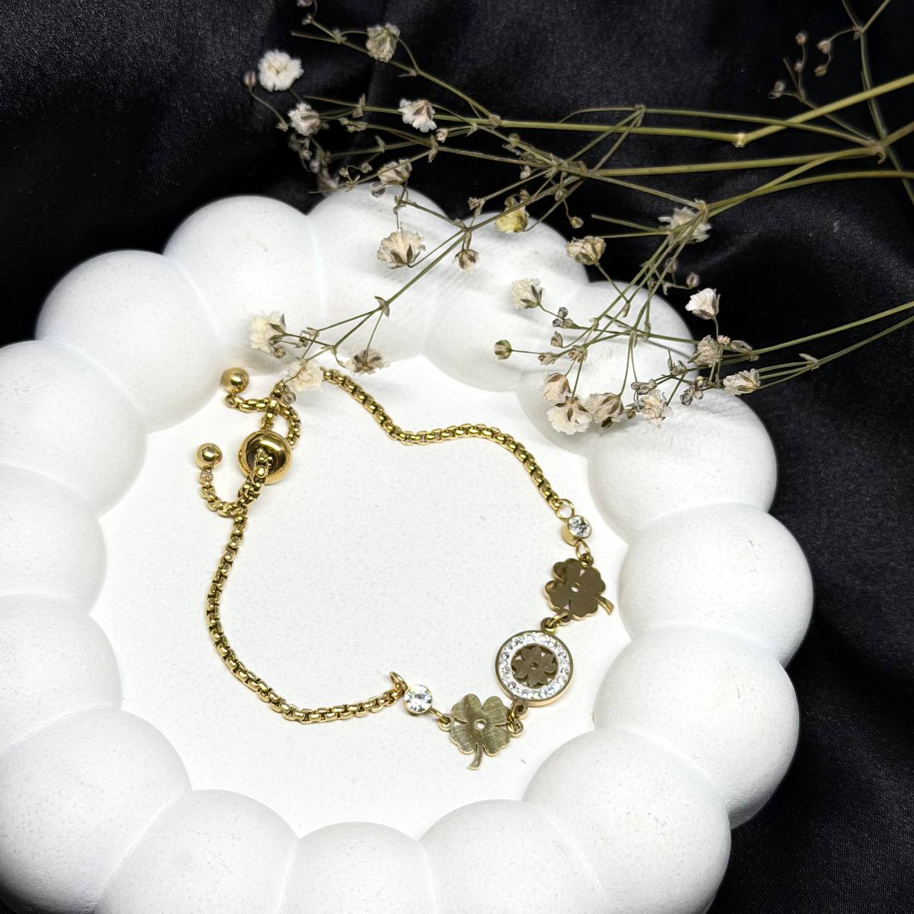 The Fortune Clover Bracelet