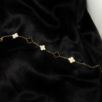 The Imperial Monogram Blanc Bracelet (one side black and one side white)