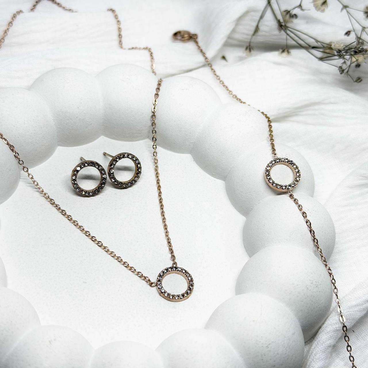 The Ethereal Halo Rose Gold Suite