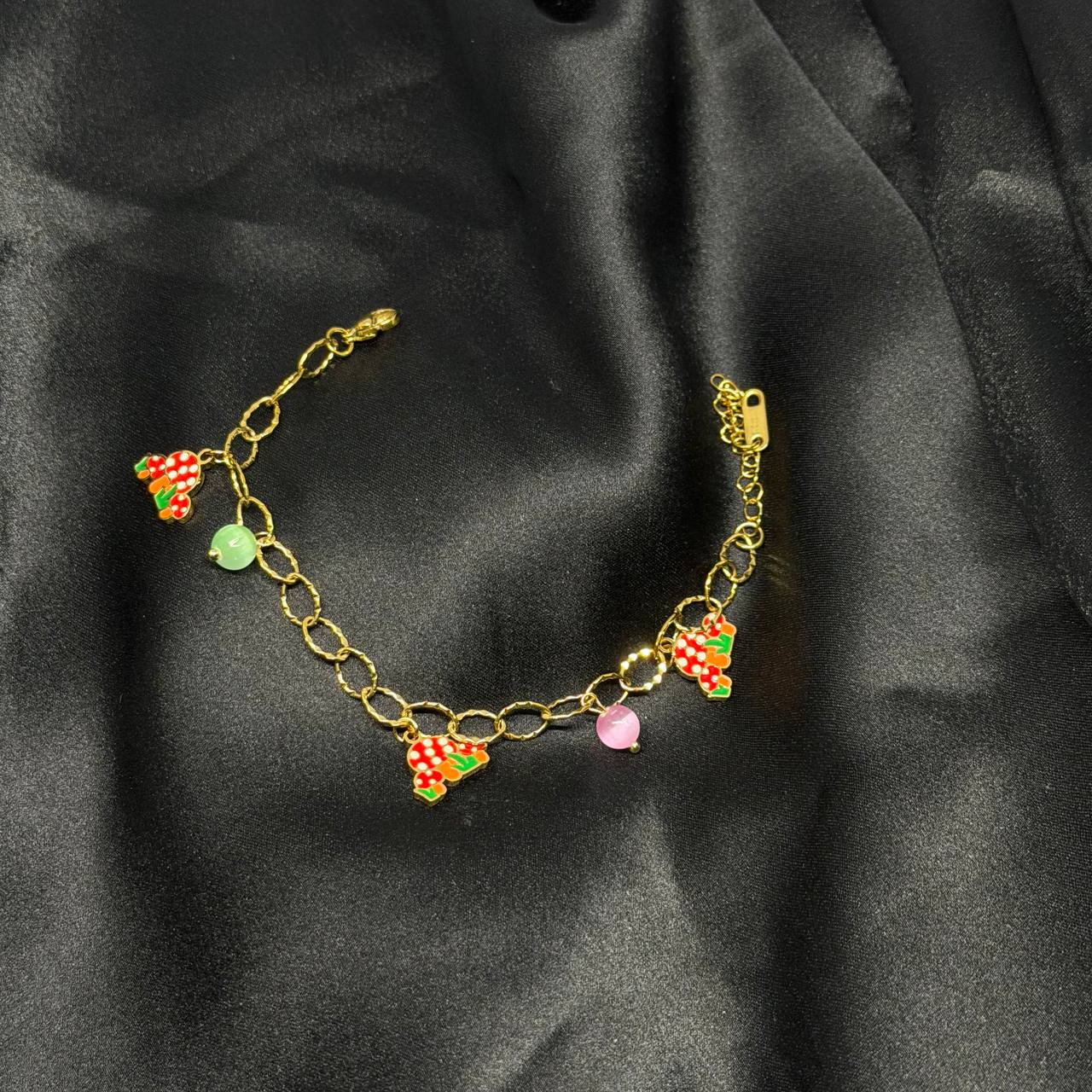 Cherry Charm Delight Bracelet