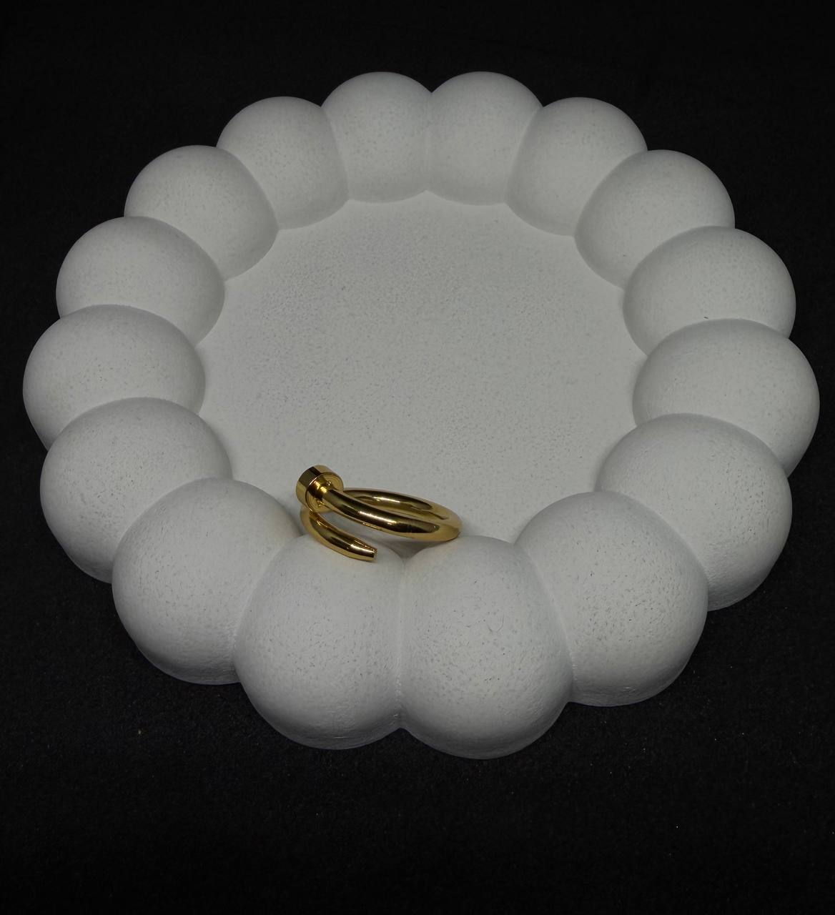 Gold Nail Ring