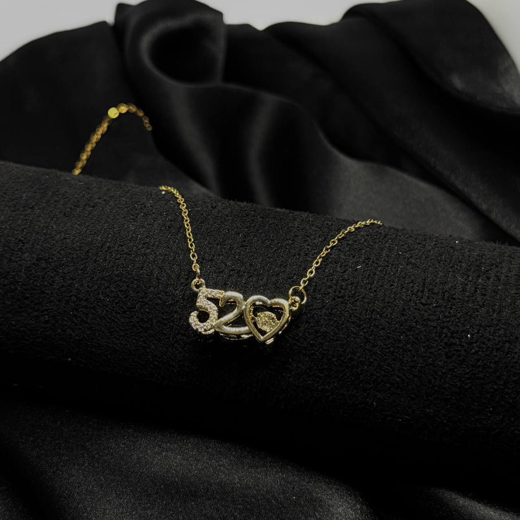Double Heart Promise Chain