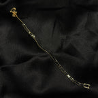 The Noir Edge Tennis Bracelet