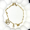 The Dior Royal Initial Emblem Bracelet