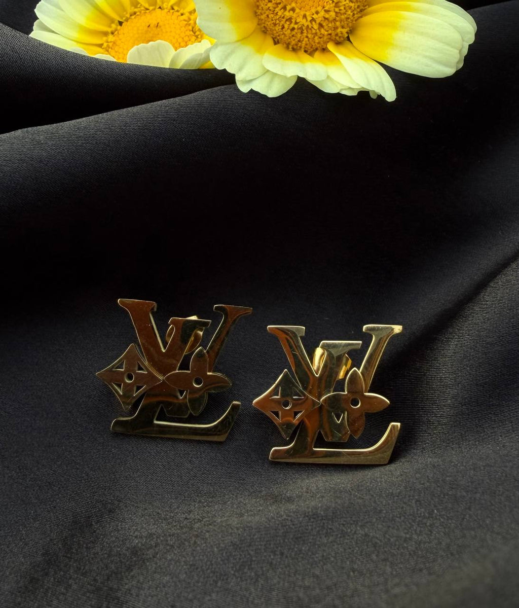 LV Gold Studs