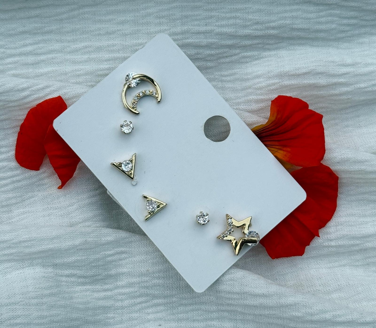Celestial Charm Stud Set